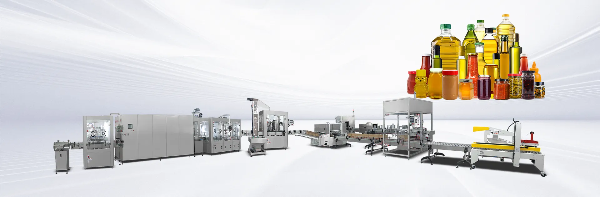 Food Industry Filling Production Line