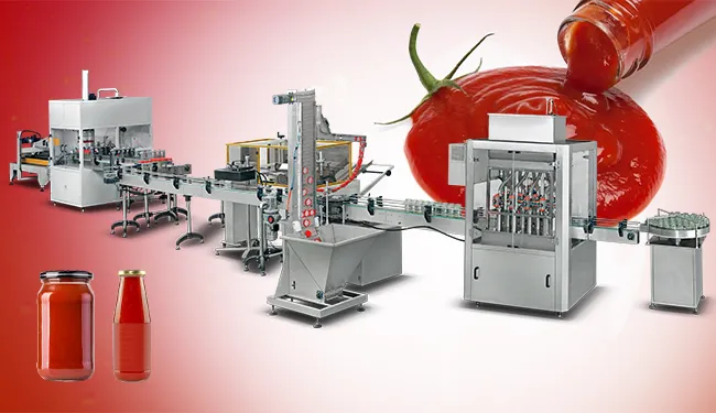 Ketchup Filling Production Line