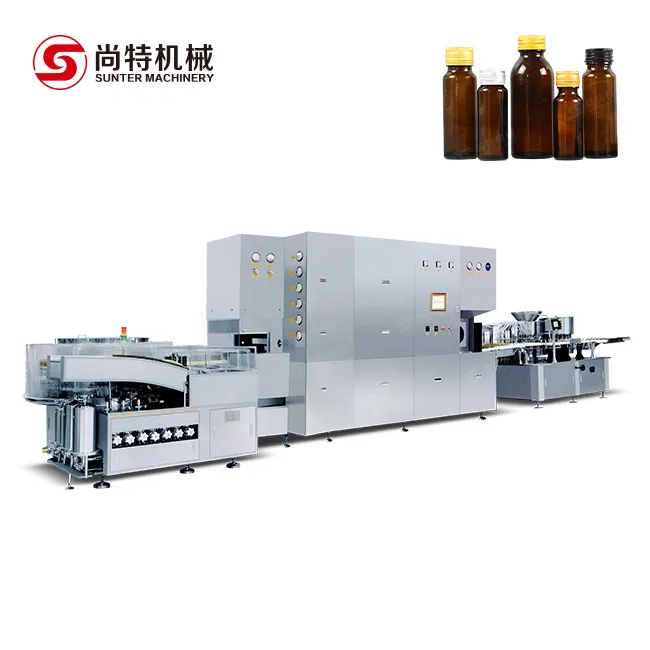 Oral Liquid Washing Filling Capping Machine