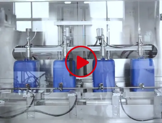 5L 10L 15L 20L Chemical Barrel Filling Machine Video