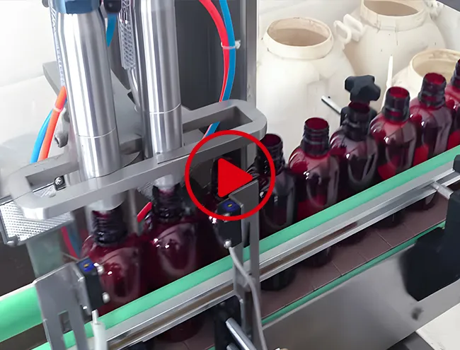 2 Head Oral Liquid Filling Capping Machine Video